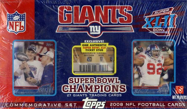 Super Bowl XLII       Card Set