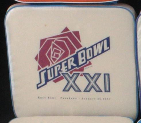 Super Bowl XXI        Cushion