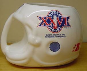 Super Bowl XXVI       Glassware/Mugs