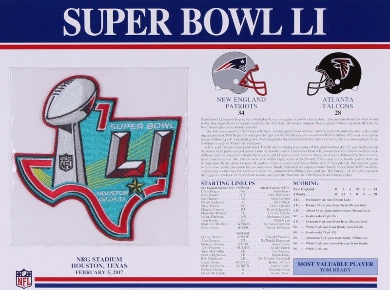 Super Bowl LI         Patch