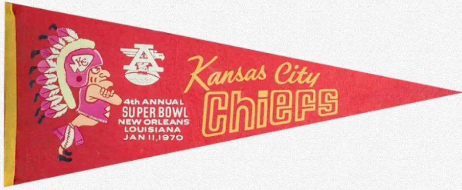 Super Bowl IV         Pennant