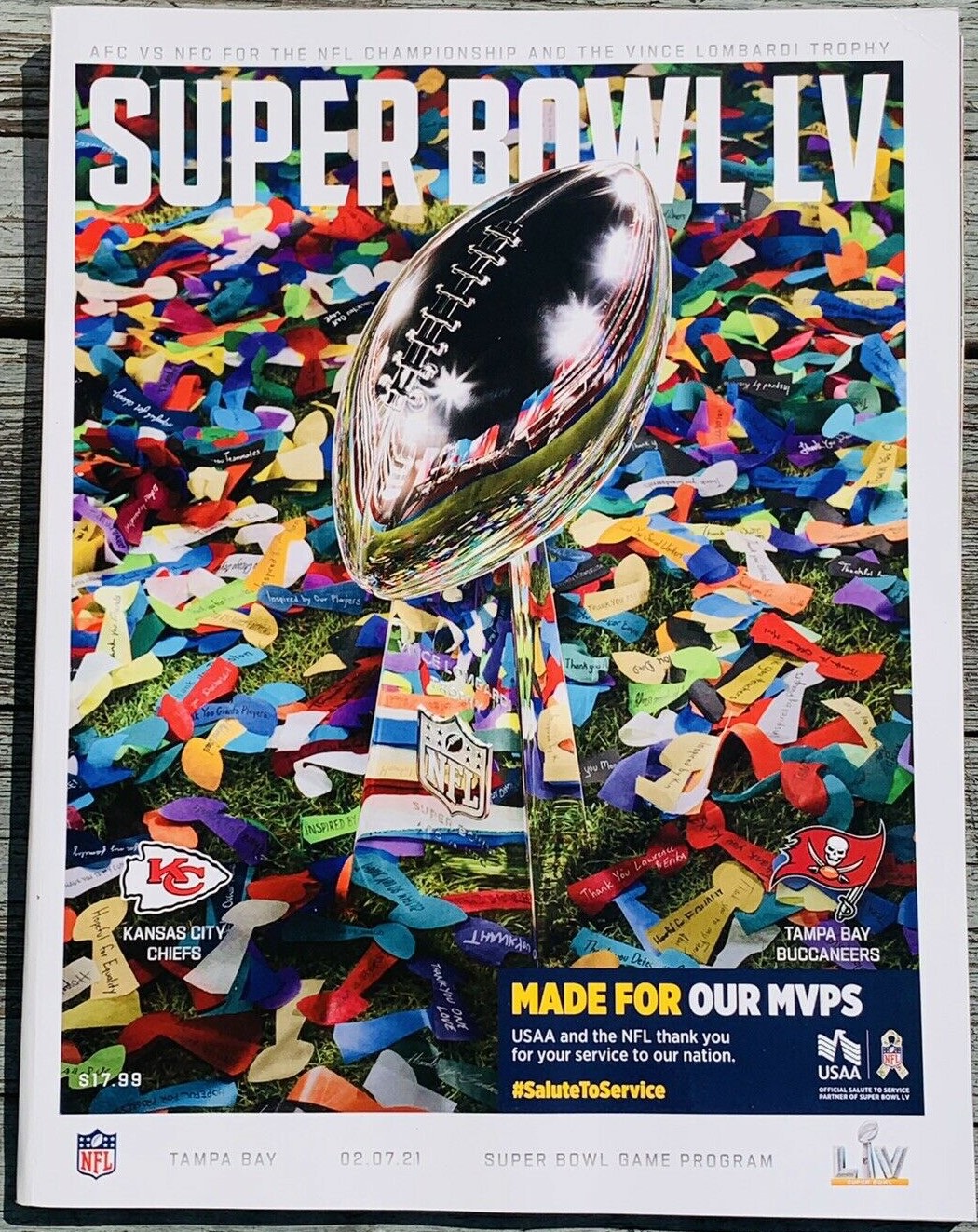 Super Bowl LV         Program