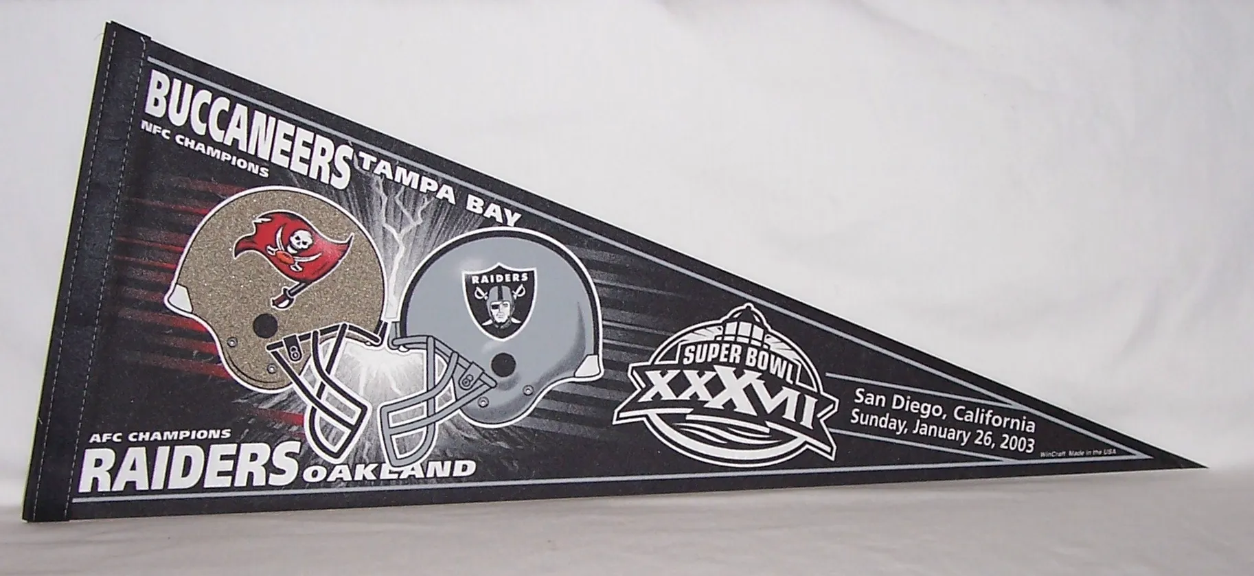 Super Bowl XXXVII     Pennant