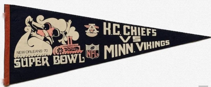 Super Bowl IV         Pennant