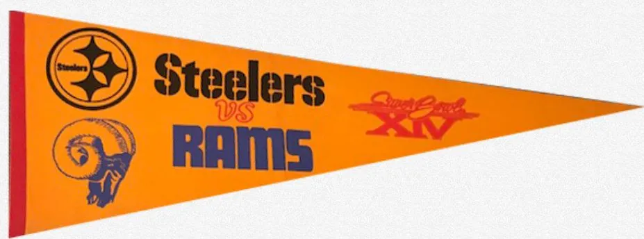 Super Bowl XIV        Pennant