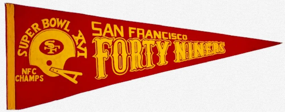 Super Bowl XVI        Pennant