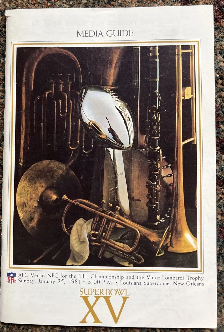Super Bowl XIV        Program