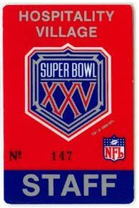 Super Bowl XXV        Pass