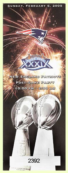 Super Bowl XXXIX      Pass