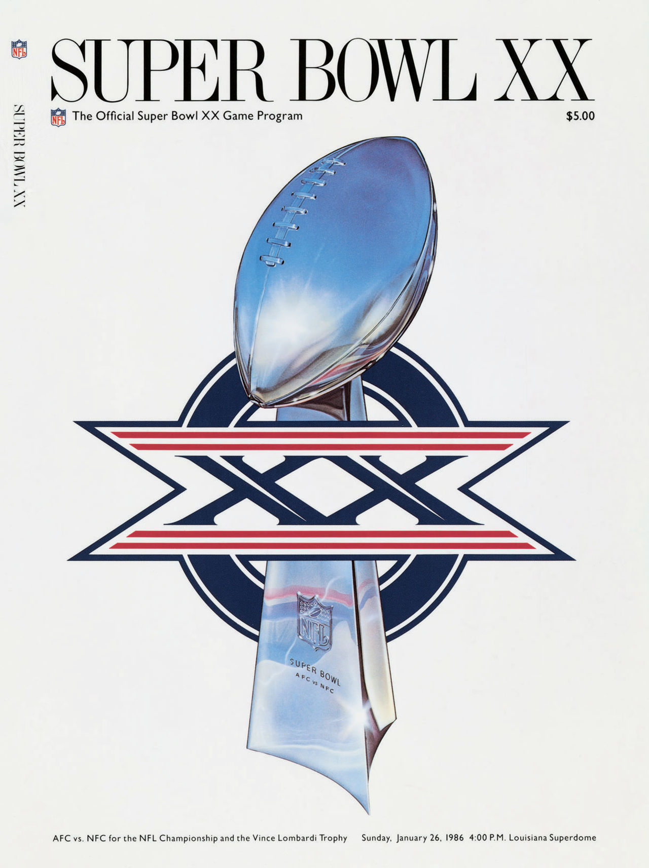 Super Bowl XX         Program
