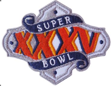 Super Bowl XXXV       Patch