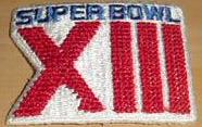 Super Bowl XIII       Patch
