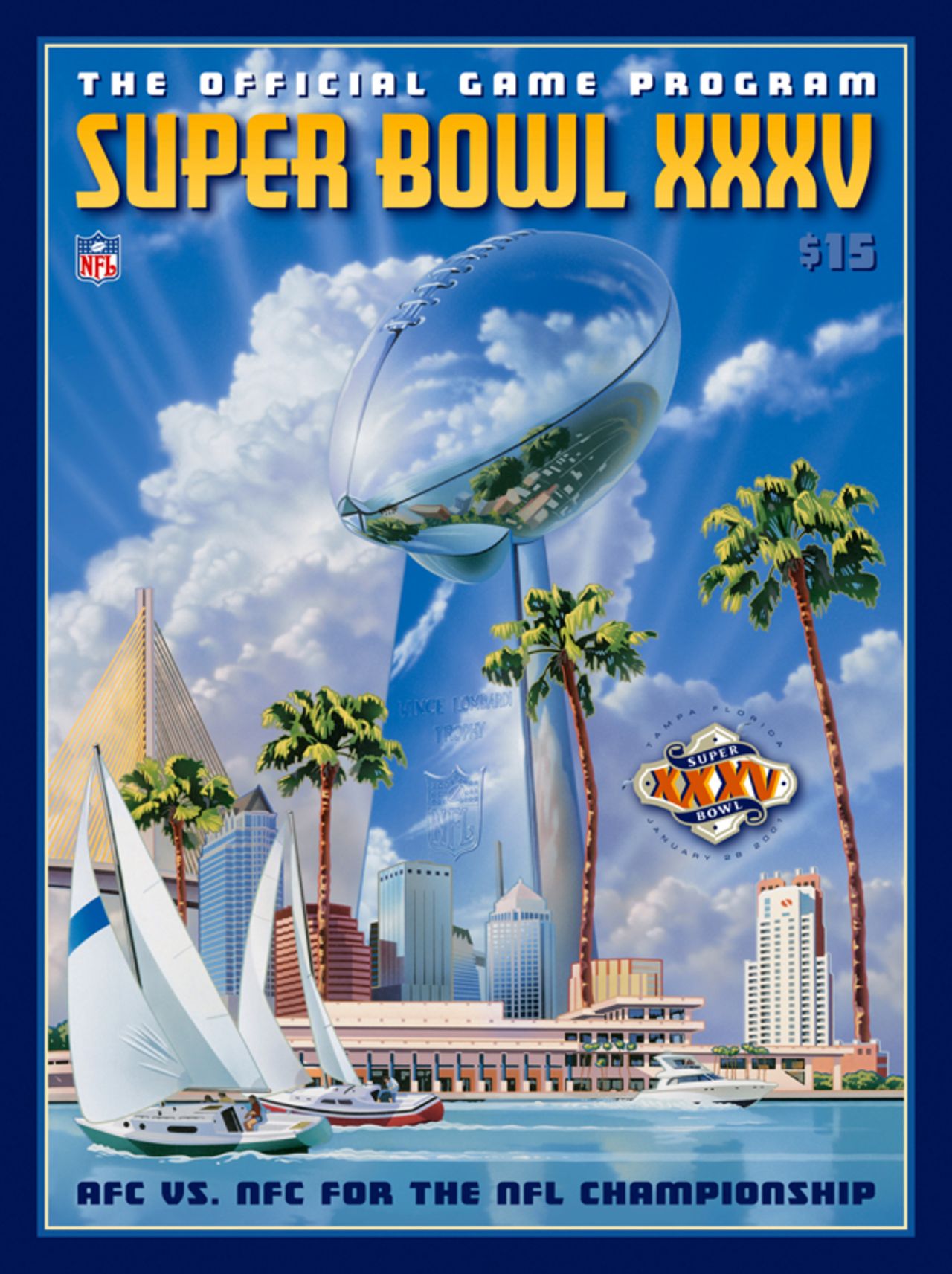 Super Bowl XXXV       Program