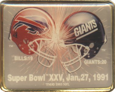 Super Bowl XXV        Pin