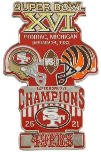 Super Bowl XVI        Pin