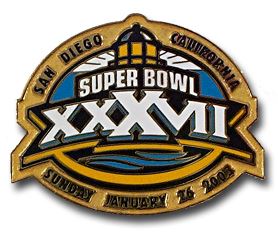 Super Bowl XXXVII     Pin
