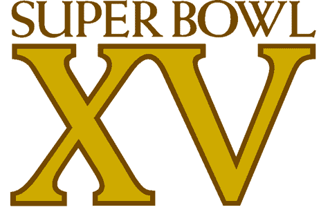 Super Bowl XV         Logo