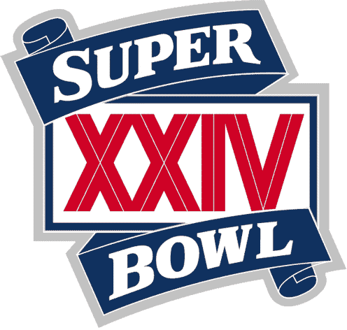Super Bowl XXIV       Logo