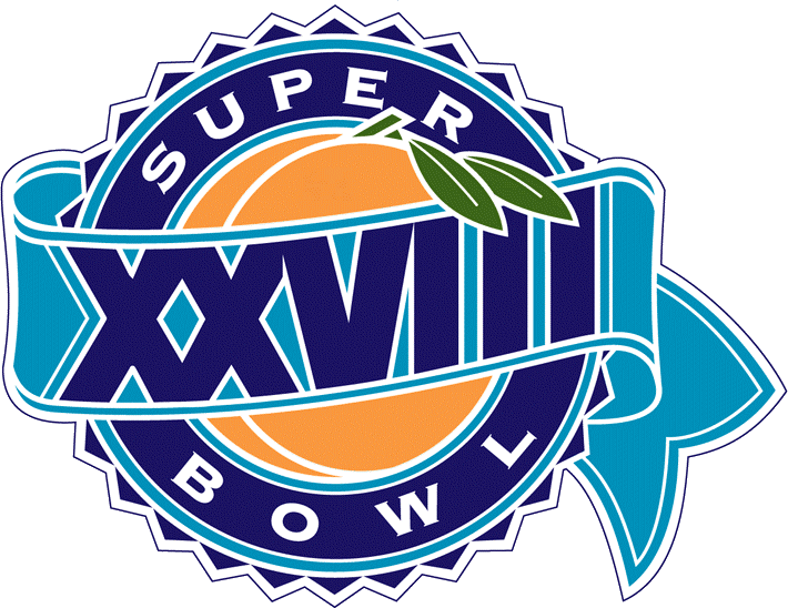 Super Bowl XXVIII     Logo