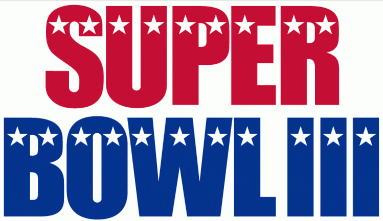 Super Bowl III        Logo