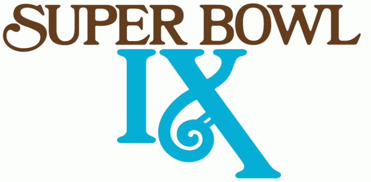 Super Bowl IX         Logo