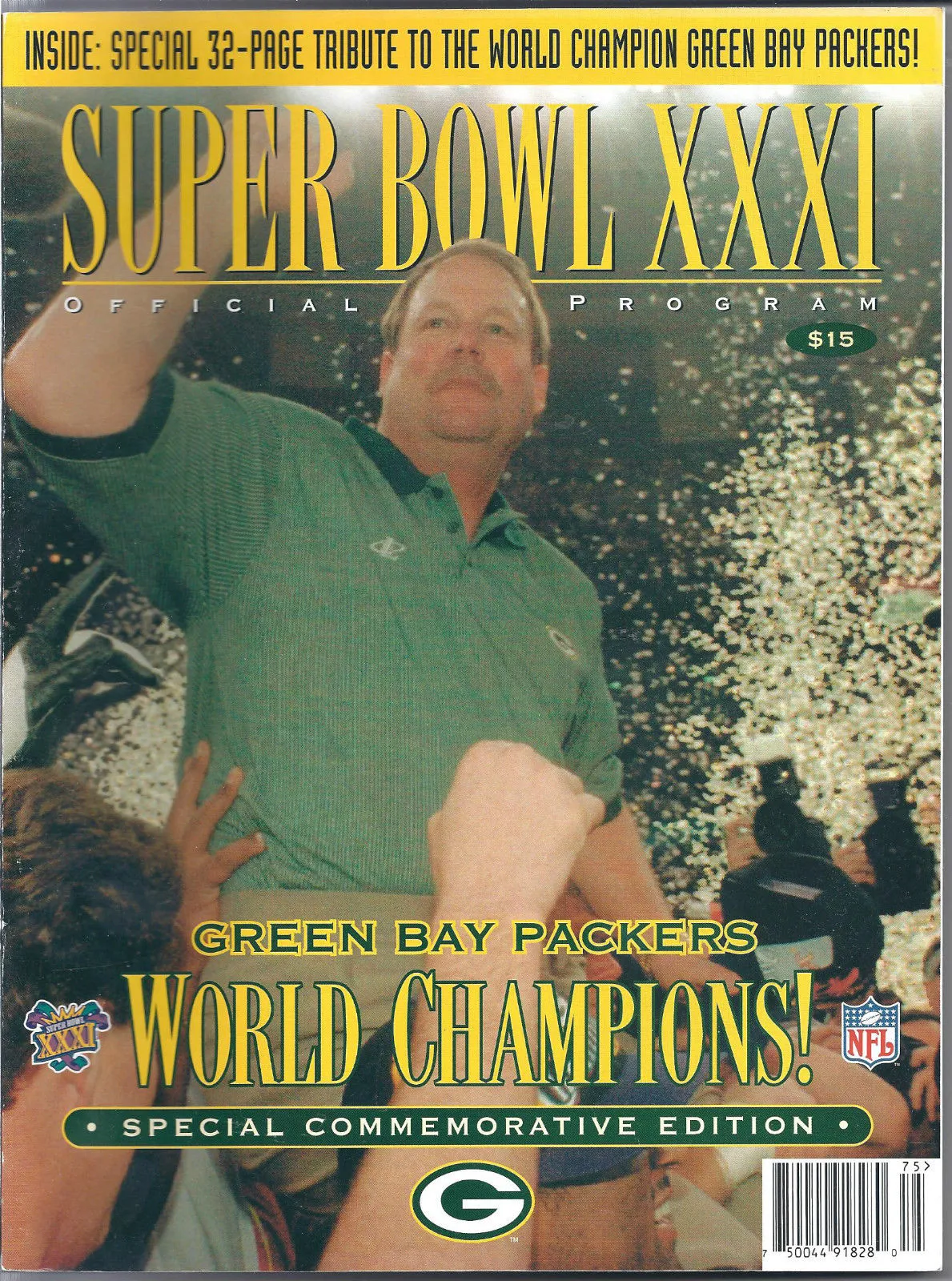 Super Bowl XXXI       Program