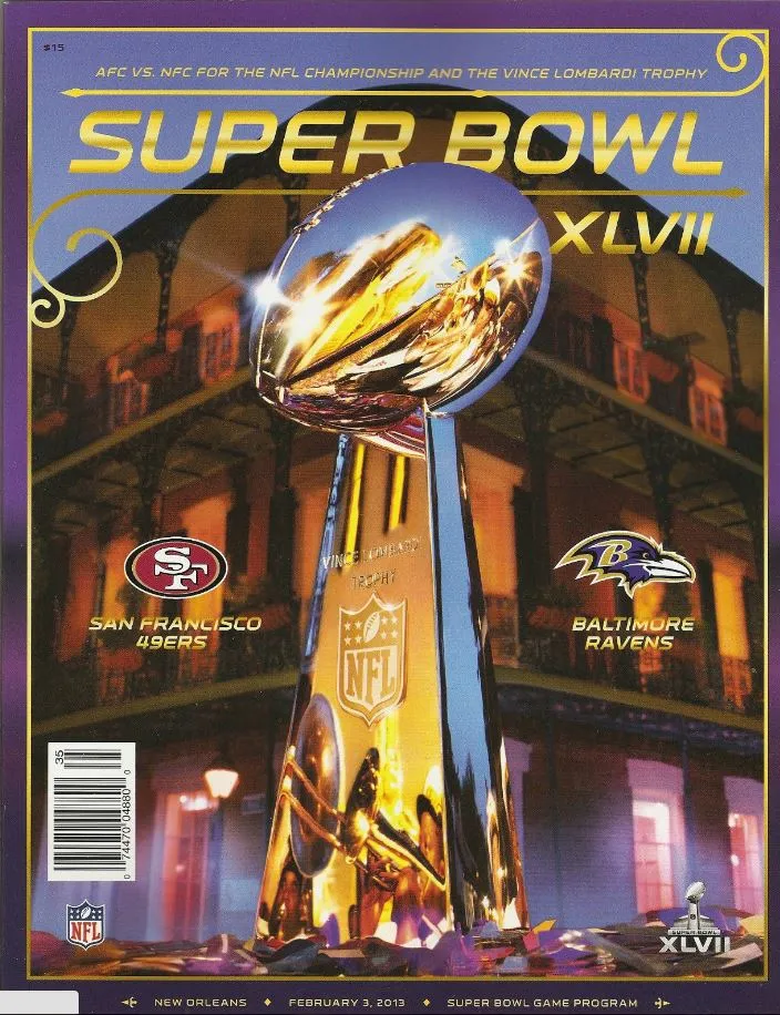 Super Bowl XLVII      Program