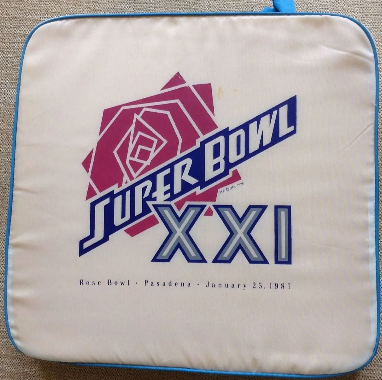 Super Bowl XXI        Cushion