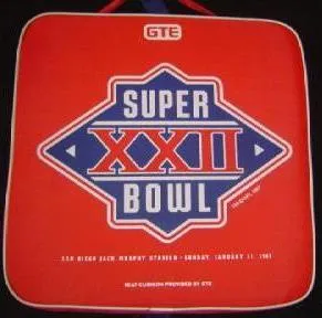 Super Bowl XXII       Cushion