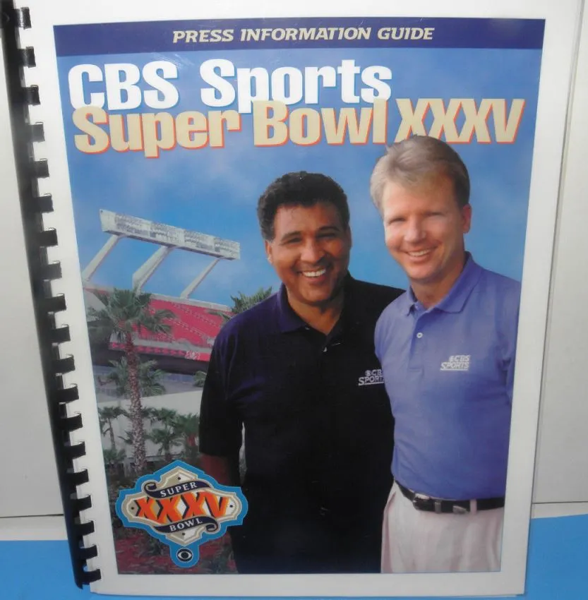 Super Bowl XXXV       Program