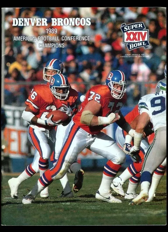 Super Bowl XXIV       Program