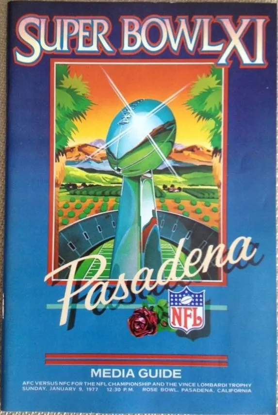 Super Bowl XI         Program