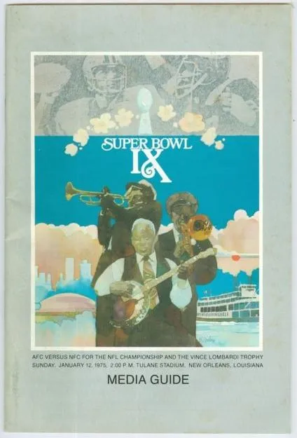 Super Bowl IX         Program