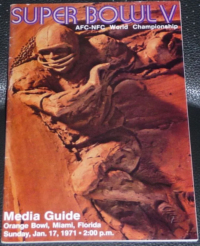 Super Bowl V          Program