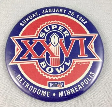Super Bowl XXVI       Pin