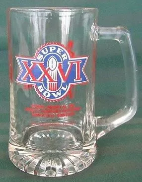 Super Bowl XXVI       Glassware/Mugs