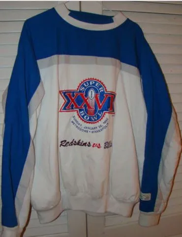 Super Bowl XXVI       Clothing