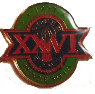 Super Bowl XXVI       Pin