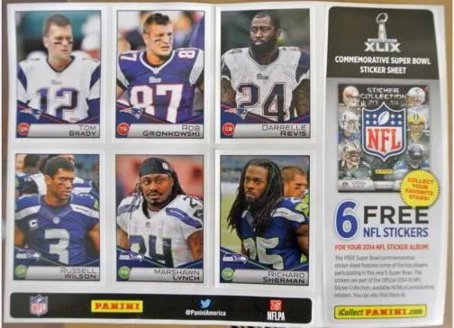 Super Bowl XLIX       Card Set