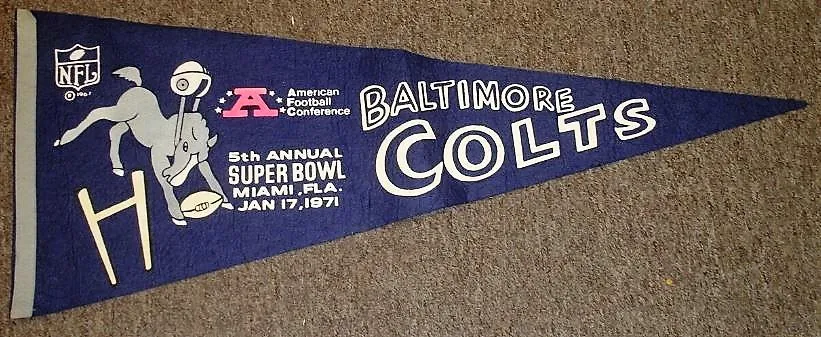 Super Bowl V          Pennant