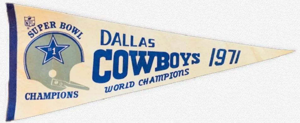 Super Bowl VI         Pennant