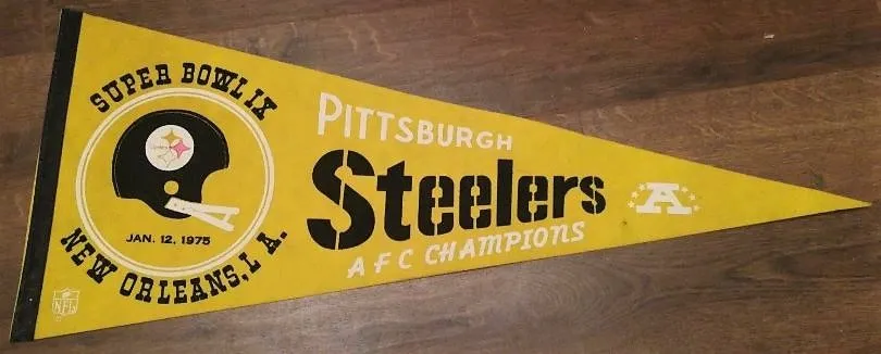 Super Bowl IX         Pennant