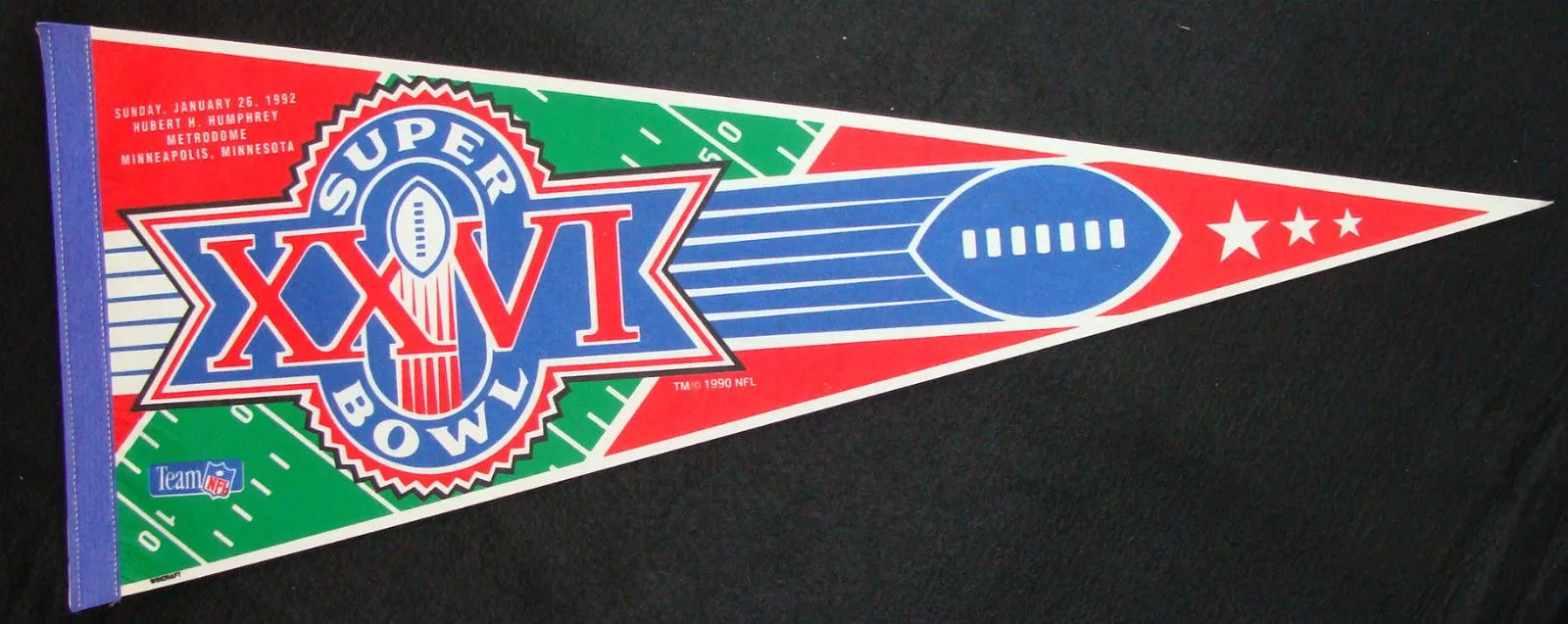 Super Bowl XXVI       Pennant