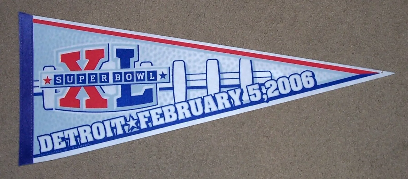 Super Bowl XL         Pennant