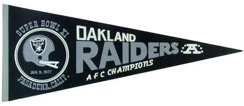 Super Bowl XI         Pennant