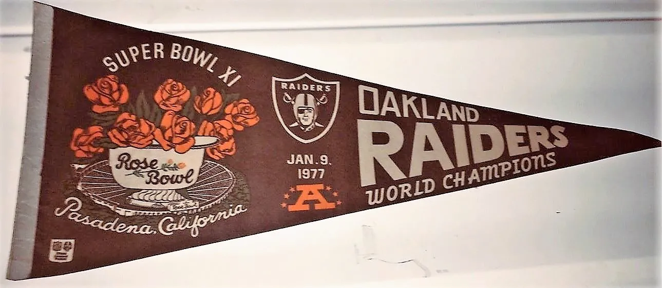 Super Bowl XI         Pennant