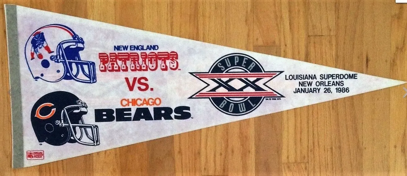 Super Bowl XX         Pennant