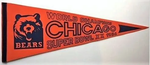 Super Bowl XX         Pennant