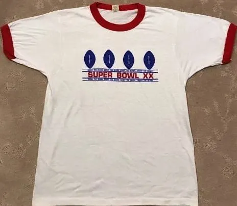 Super Bowl XX         Clothing
