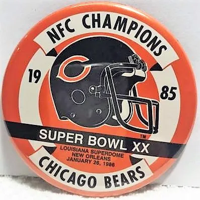 Super Bowl XX         Pin